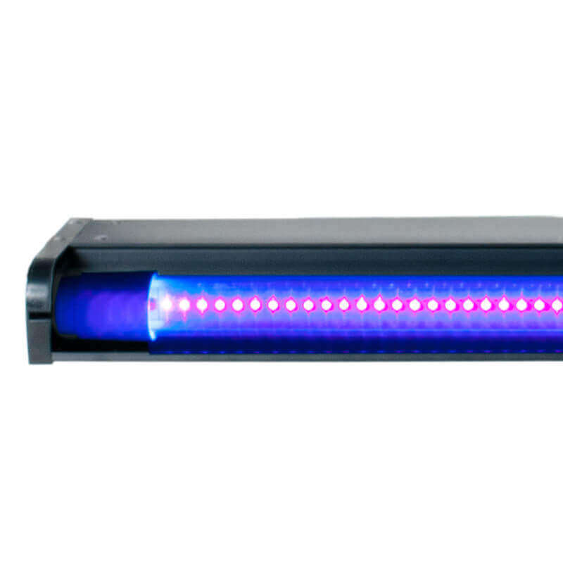 Adj uvled 48 tubo led de luz ultravioleta de 48 pulgadas